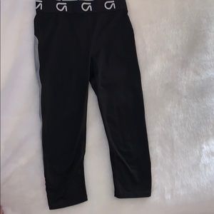 GapFit Black Cropped Workout Leggings